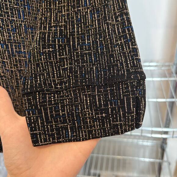 Vintage Softwear by Mark Singer Women's Abstract Print Button Up Blouse One Size - Picture 11 of 12